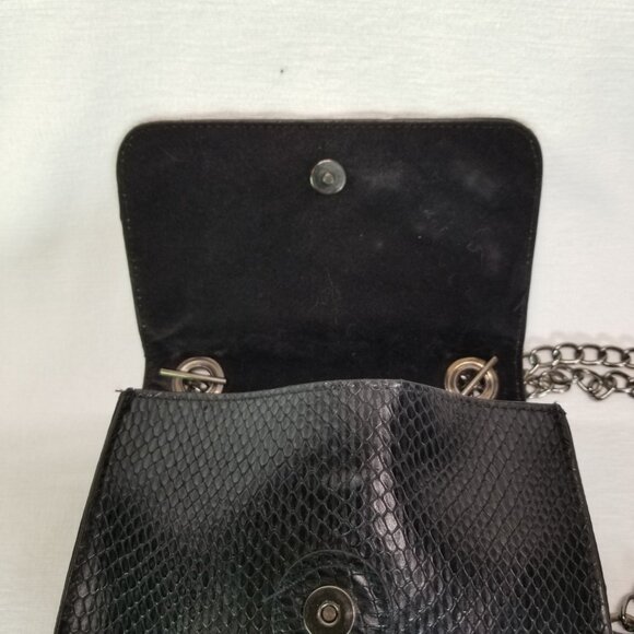 Circus by Sam Edelman Clive Pin Embellished Black Crossbody Bag Handbag Purse - Picture 3 of 8